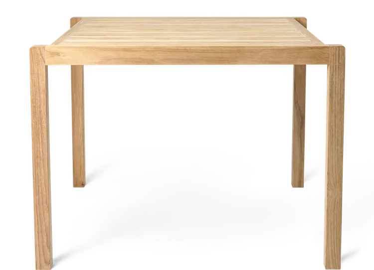 Quick Ship AH902 Square Outdoor Dining Table by Carl Hansen & Son