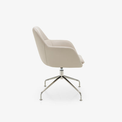 Amedee Carver Lounge Chair Central Pedestal by Ligne Roset - Additional Image - 3