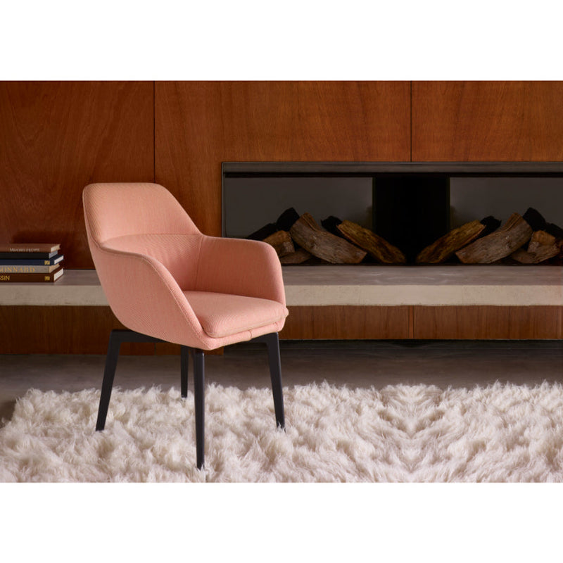 Amedee Carver Lounge Chair Central Pedestal by Ligne Roset - Additional Image - 6