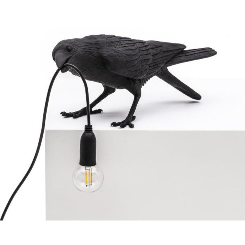 Bird Table Lamp Playing Outdoor by Seletti - Additional Image - 4