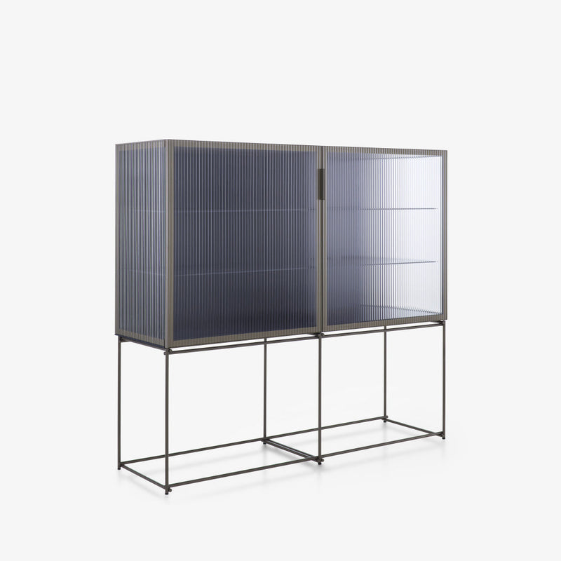 Canaletto Display Cabinet 2-Door Chest Clear Glass Front K 7 by Ligne Roset - Additional Image - 1