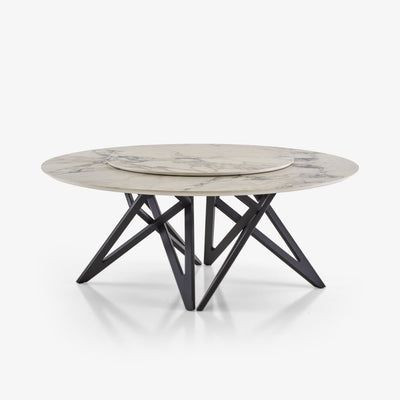 Ennea Dining Table - Lazy Suzan Lazy Suzan - Dia.94 Cm by Ligne Roset - Additional Image - 1