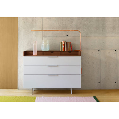 Everywhere 3 Drawer Chest C 26E with Top with Compartments + 3 Drawers by Ligne Roset - Additional Image - 1