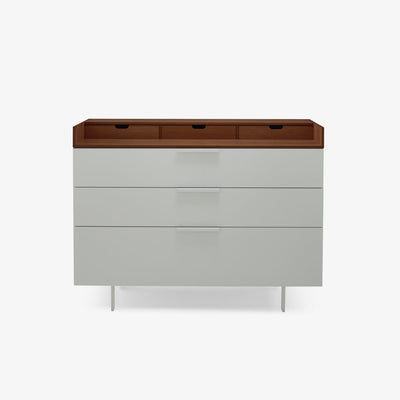 Everywhere 3 Drawer Chest C 26E with Top with Compartments + 3 Drawers by Ligne Roset