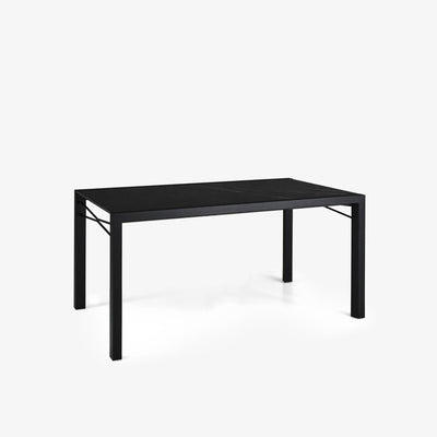 Extensia Dining Table Top Base In Black Stained Ash by Ligne Roset - Additional Image - 1
