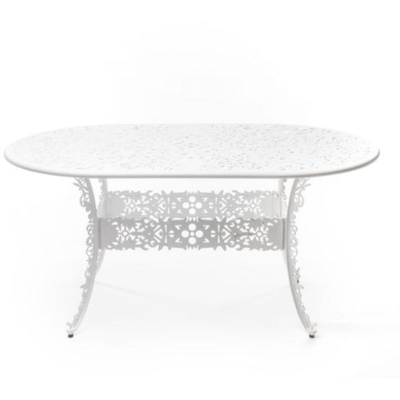 Industry Collection Aluminium Oval Table by Seletti - Additional Image - 2