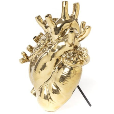 Love In Bloom Gold Vase by Seletti - Additional Image - 4