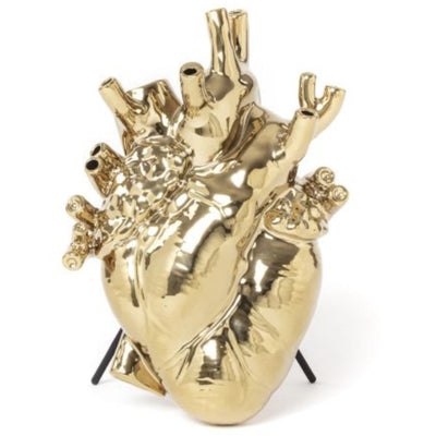 Love In Bloom Gold Vase by Seletti - Additional Image - 9