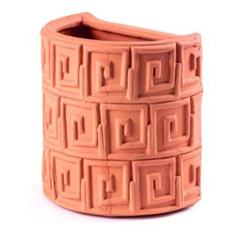 Magna Graecia Terracotta Wall Vase by Seletti - Additional Image - 4