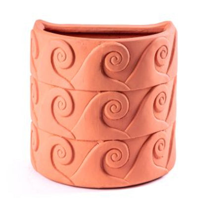 Magna Graecia Terracotta Wall Vase by Seletti - Additional Image - 5