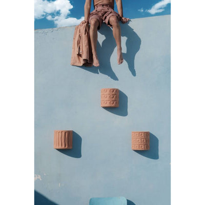 Magna Graecia Terracotta Wall Vase by Seletti - Additional Image - 8