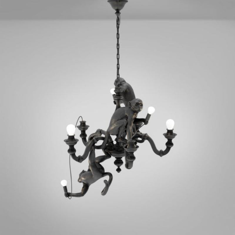 Monkey Chandelier by Seletti - Additional Image - 10