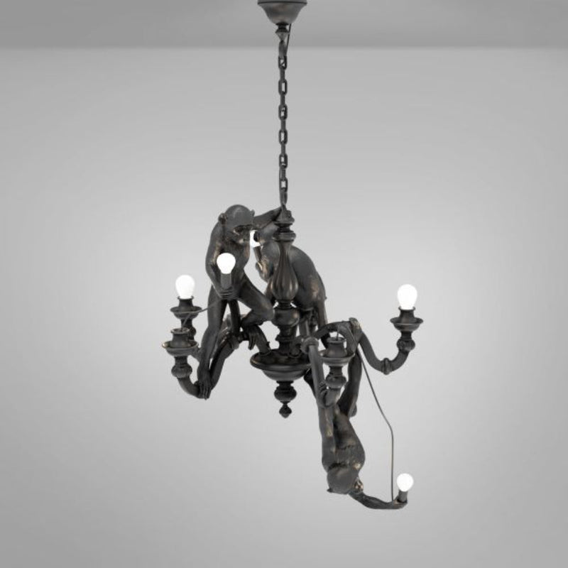 Monkey Chandelier by Seletti - Additional Image - 14