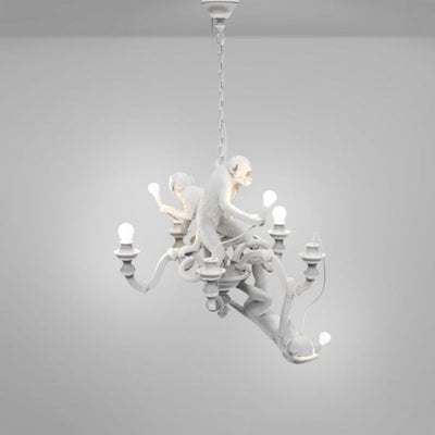 Monkey Chandelier by Seletti - Additional Image - 3