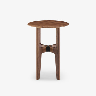 Nodum Occasional Table Solid American Walnut by Ligne Roset