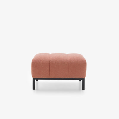 Phileas Footstool Lacquered Metal Base by Ligne Roset