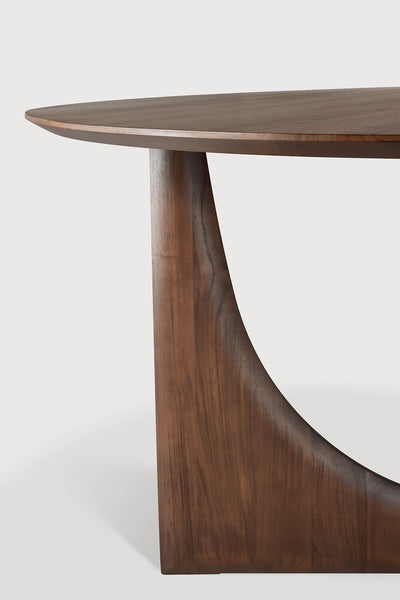 Geometric Dining Table, Round by Ethnicraft