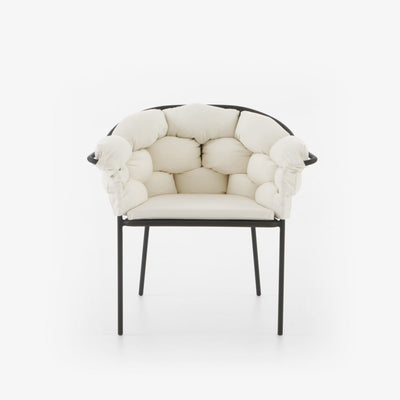 Serpentine Carver Chair Structure by Ligne Roset