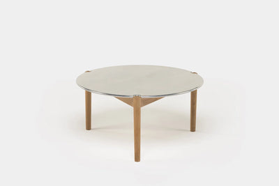 Sidekicks Coffee Table with Aluminum Top by Studioilse for De La Espada