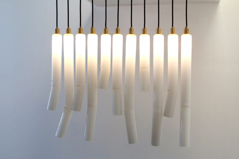 Fold Linear Chandelier by SkLO Additional Image - 3
