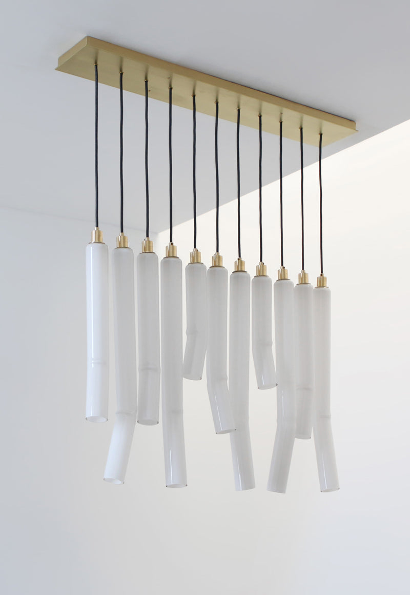 Fold Linear Chandelier by SkLO Additional Image - 2