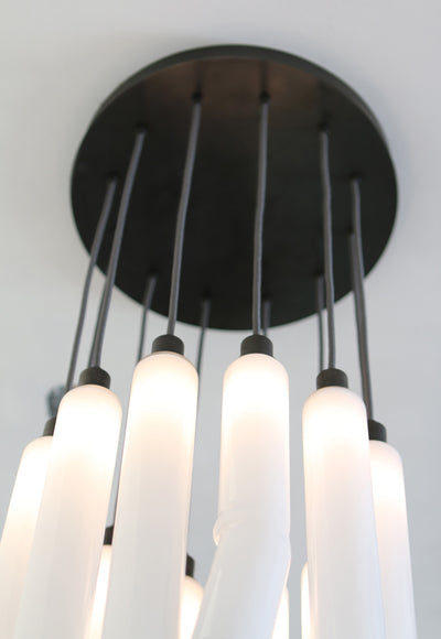 Fold Round Chandelier by SkLO Additional Image - 4