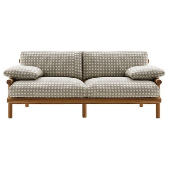 Quick Ship Ayana Outdoor Two Seater Sofa by B&B Italia Outdoor