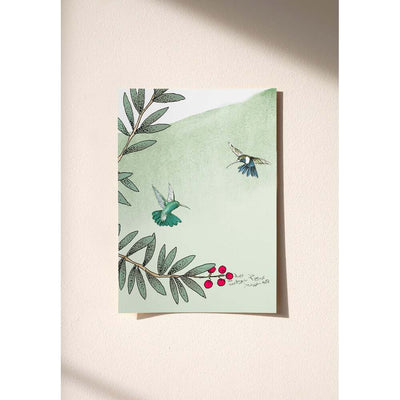 Bird Garden Sample Wallpaper by Isidore Leroy