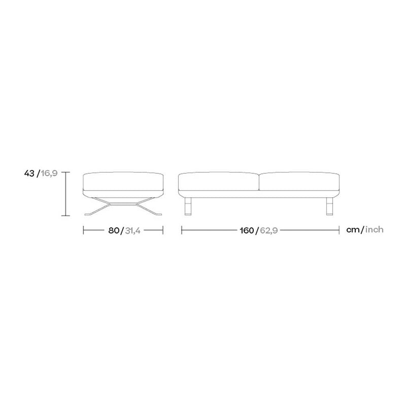Boma Bench 2 Seater By Kettal Additional Image - 3