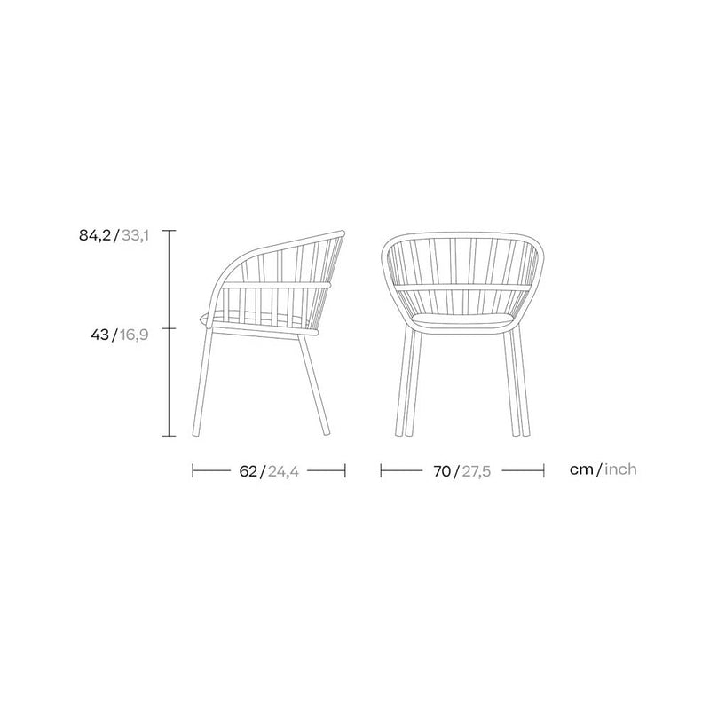 Cala Stackable Dining Armchair By Kettal Additional Image - 1