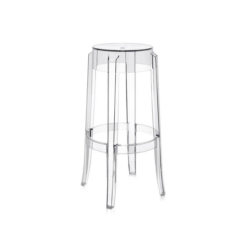 Charles Ghost Bar Stool (Set of 2) by Kartell