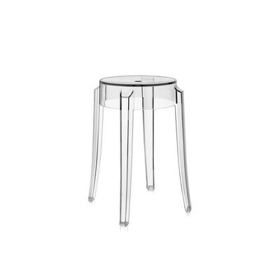 Charles Ghost Dining Stool (Set of 2) by Kartell