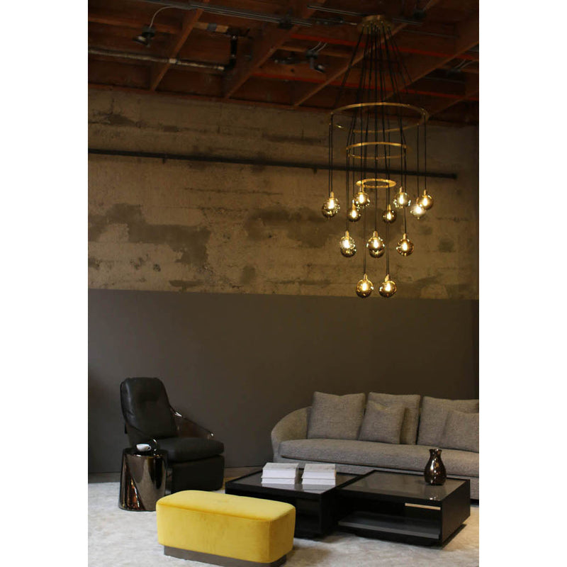 Drape Circle 18 Chandelier by SkLO Additional Image - 1