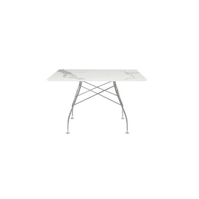 Glossy 46" Square Table by Kartell