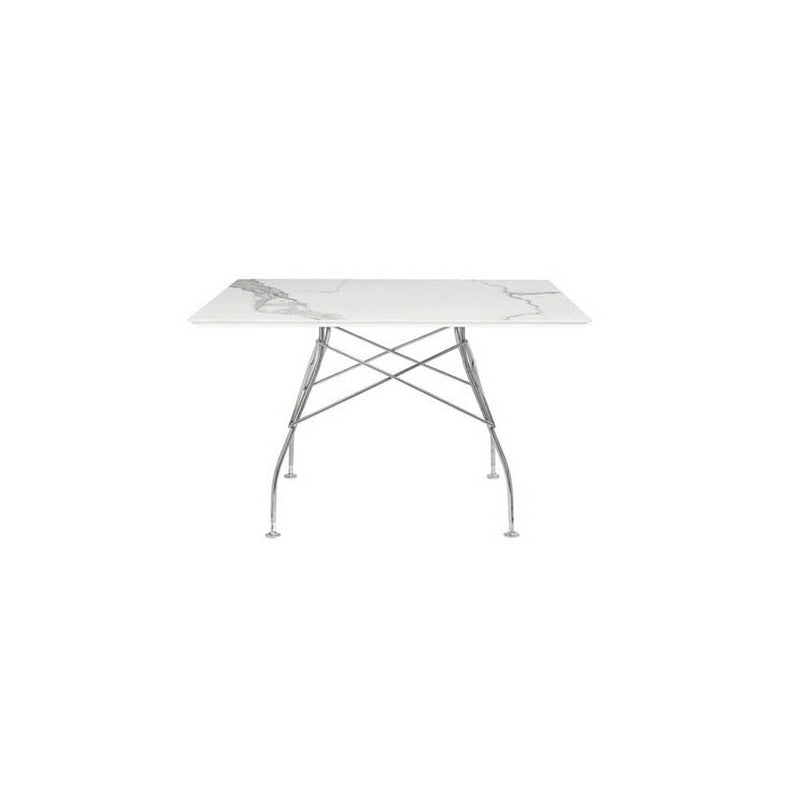 Glossy 46" Square Table by Kartell