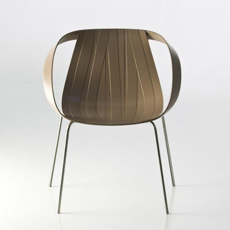 Impossible Wood Armchair by Moroso