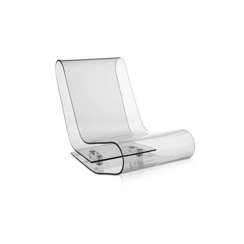 LCP Accent Chair in Crystal by Kartell - Additional Image 1