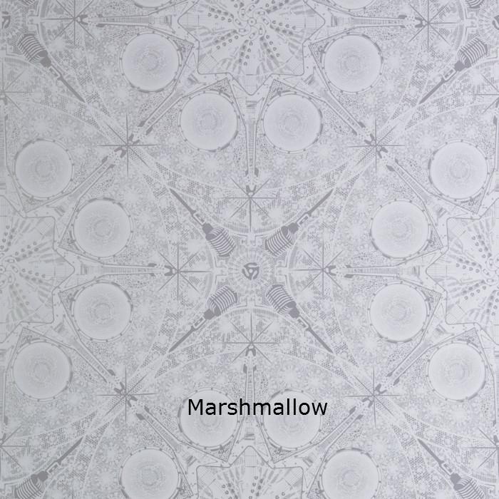 Musical Mandala Wallpaper by Flavor Paper