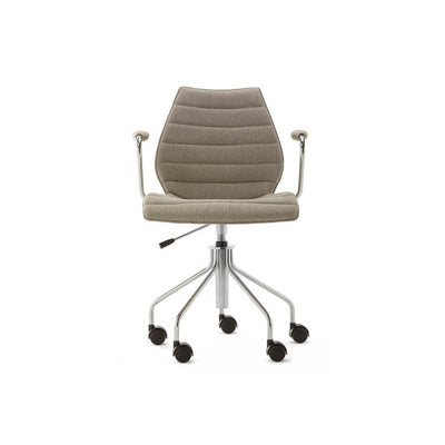 Maui Soft Noma Upholstered Office Armchair by Kartell