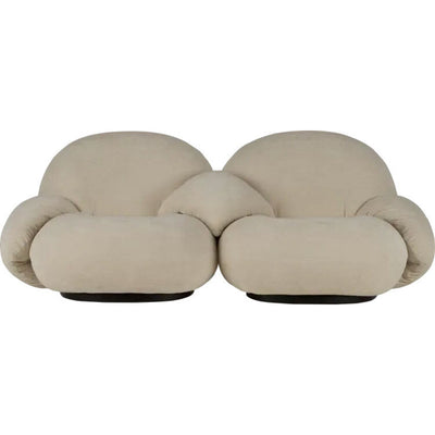 Pacha Sofa 2-seater with armrests incl. middle armrest by Gubi