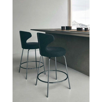 Quick Ship Papilio Bar and Counter Stool by B&B Italia