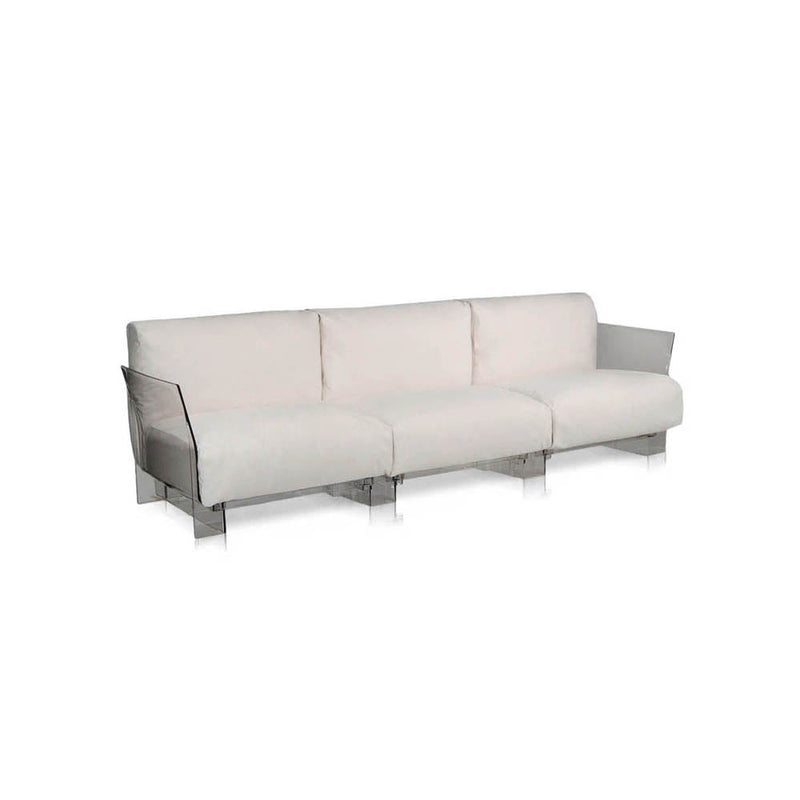 Pop Outdoor 3-Seater Sofa with Cushions by Kartell - Additional Image 8