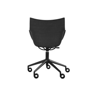 Q/Wood Adjustable Height Desk Chair with Wheels by Kartell - Additional Image 9
