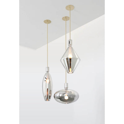Reflect Silver Mirror Pendant by SkLO Additional Image - 2
