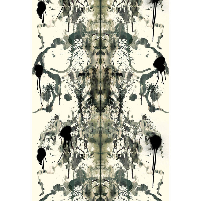 Rorschach Velvet Fabric Curtain by Timorous Beasties - Additional Image 1