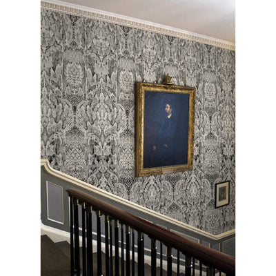 Snakeskin Damask Superwide Wallpaper Panel by Timorous Beasties - Additional Image 3
