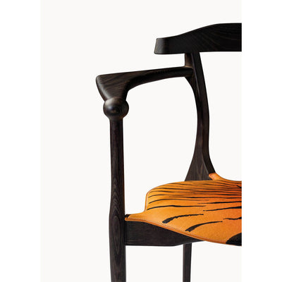 Tiger Art Gaulino Easy Chair by Barcelona Design - Additional Image - 1