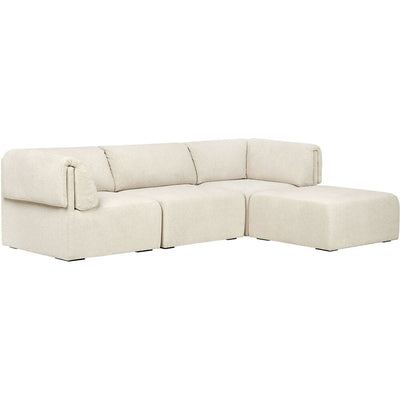 Wonder Sofa 3-seater with Chaise Longue by Gubi