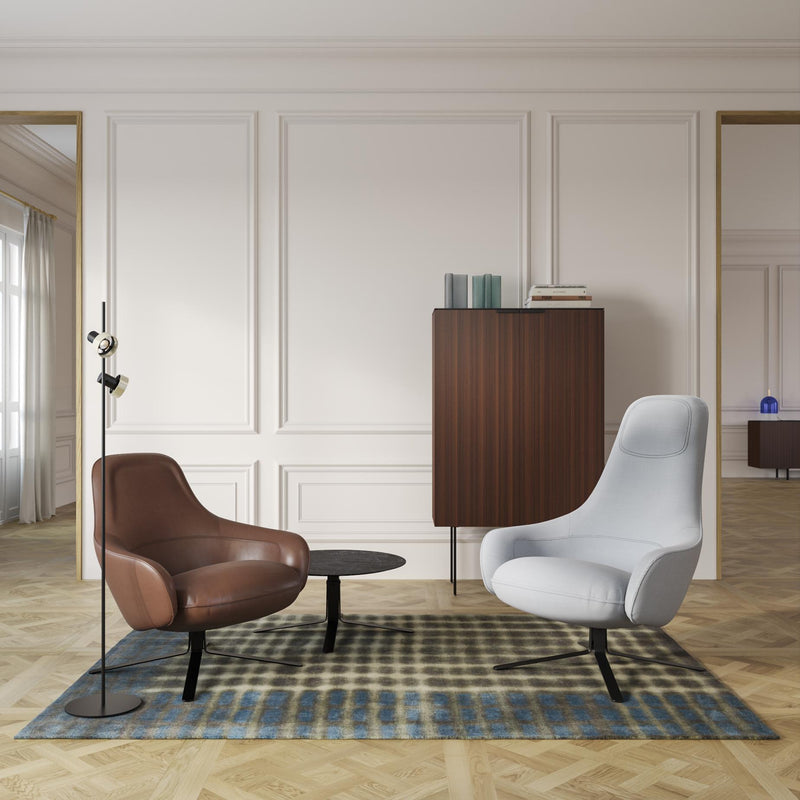Quick Ship MOA Armchair + Footstool by Ligne Roset