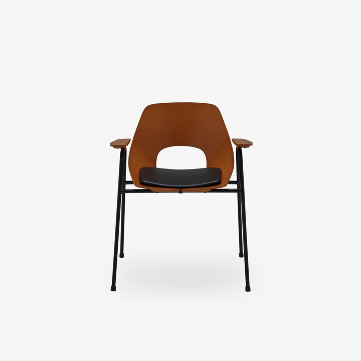 Tonneau Chair with Arms by Ligne Roset